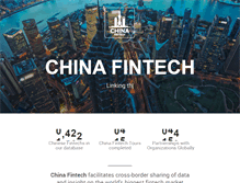 Tablet Screenshot of chinafintech.com